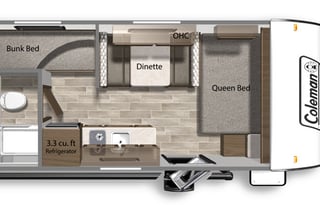 Lightweight, sleeps 6, upgrades! 400W solar system