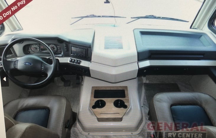 dash - dealership photo of this motorhome