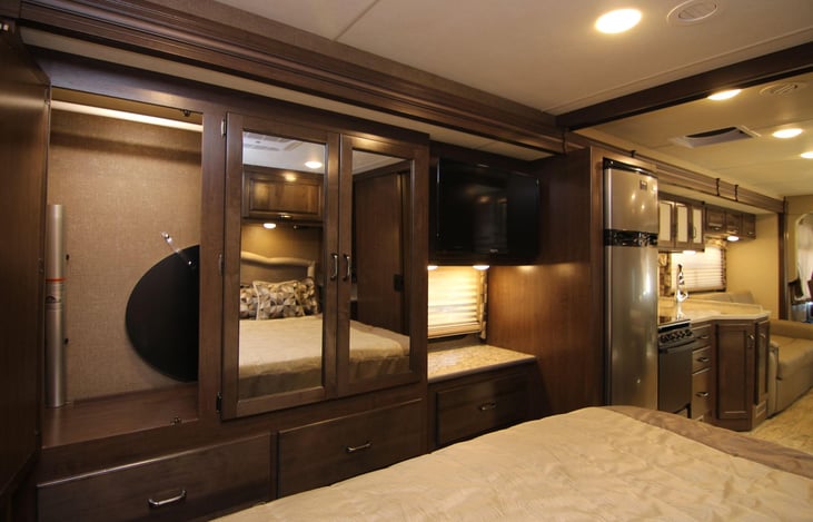 Private Master Bedroom with Smart TV