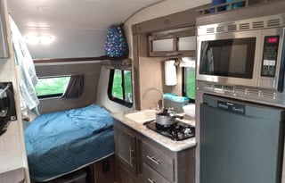 Fully Stocked R-Pod for Easy Towing & Camping