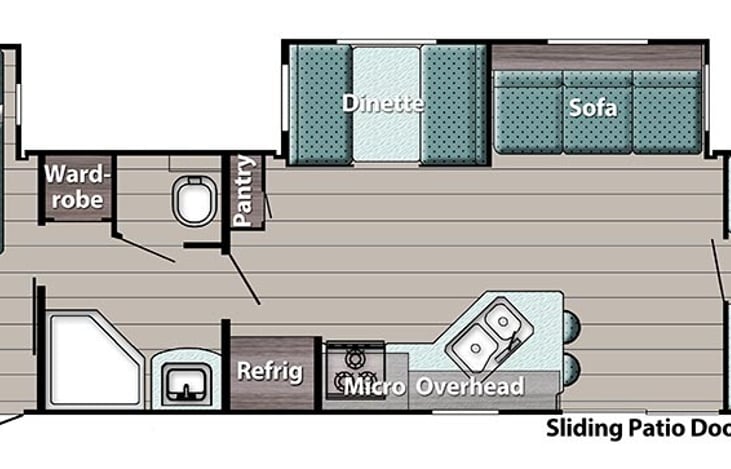 Floorplan doesn't show the front master bedroom as we had it built this way.