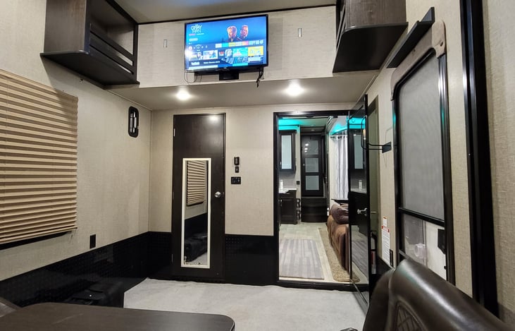 Garage to living room