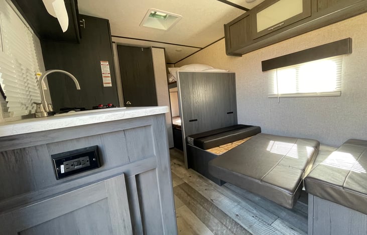 Dinette Down will be full side bed.