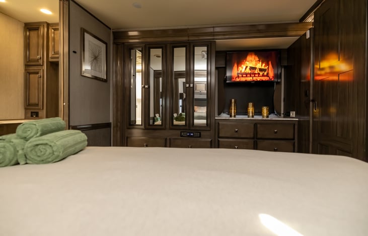 Master bedroom, Fire TV