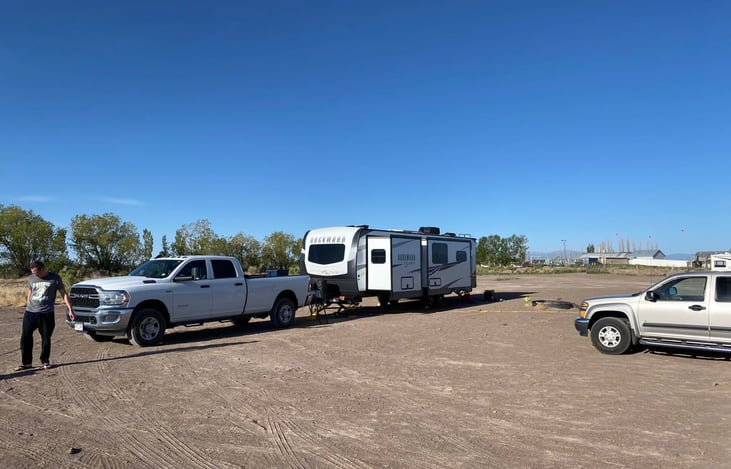 Photo taken with rig attached to Dodge Ram 2500