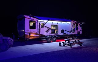 16 FT GARAGE TOY HAULER/CAMPER- - All inclusive