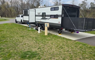 Wildwood 280RT Toy Hauler — Patio Deck, U-Dinette,