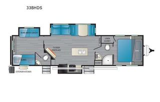 2022 Heartland North Trail 33BHDS