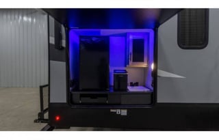 Bunk  House Set Up , Available 5th wheel hitch use