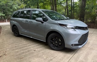 35 mpg Toyota Sienna converted camper van