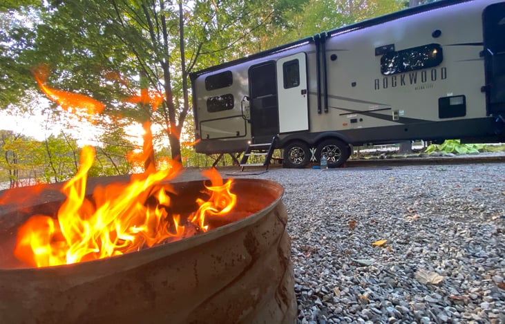 "The fire is the main comfort of the camp..It is as well for cheerfulness as for warmth and dryness."-Henry David Thoreau