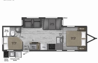 Winnebago Industries Towables Minnie 2801BHS