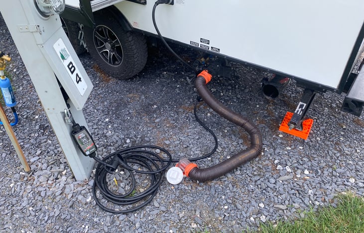 Water, Sewer and Electric hookups