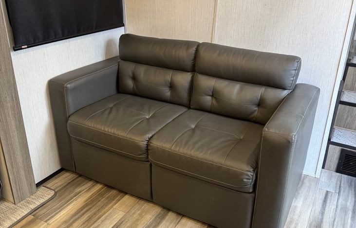 Fold out couch. Full size.