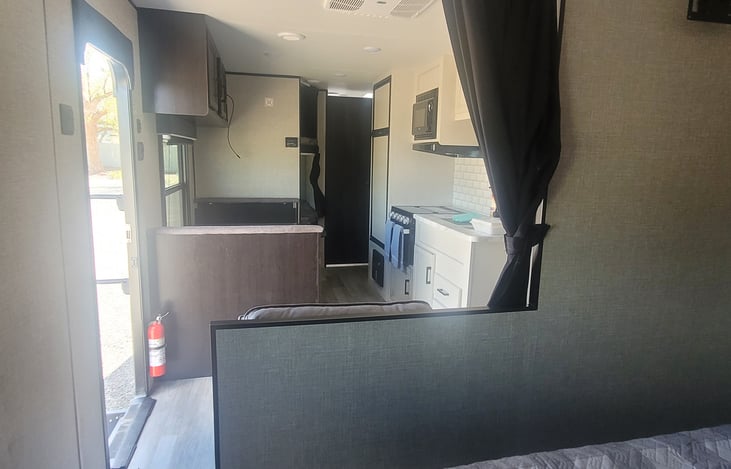 View from Queen size Bed