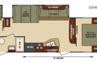 Travel trailer sleeps 10!!! Comes with everything