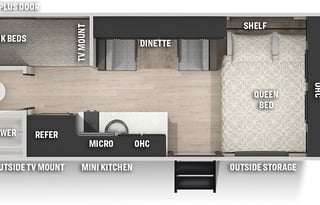 *BEST for KoH + Sleeps 5 + Ultralight + BigFridge*