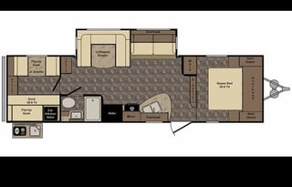 2016 CrossRoads RV Zinger ZT30QB