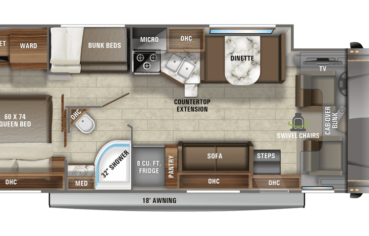 Motorhome Layout