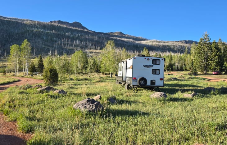 Wildwood dry camping near Bryan head