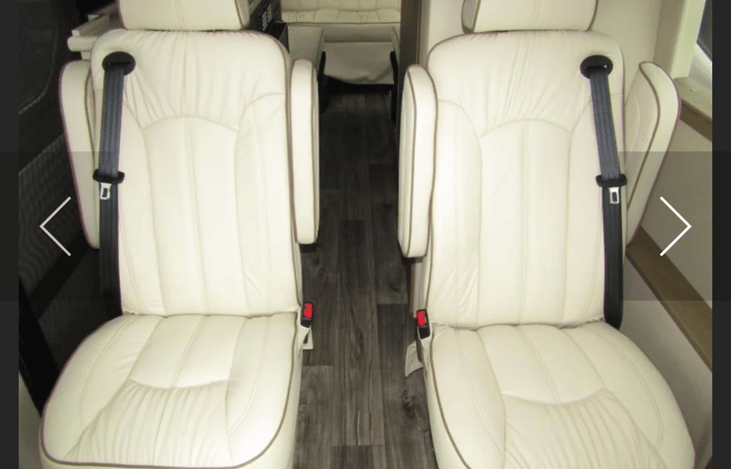 Back row captains chairs