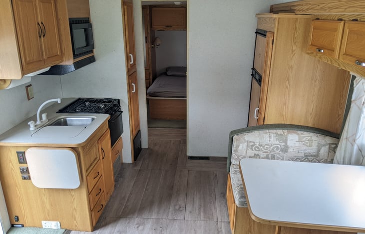 Slide out being Open.