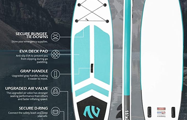 Stand-Up Paddle Boards- Two inflatable stand-up paddle boards are available for rent for $50 each. Adult life jackets are included.