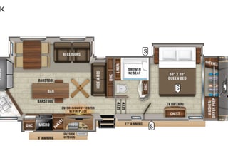 Prince RV Castle  /2020 Jayco Eagle 319MLOK