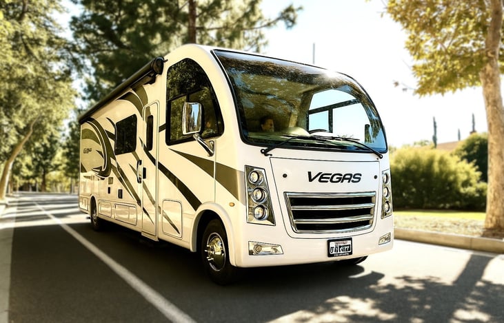 RV Rental in Southern California – modern motorhome ready for your next adventure. Book Enjoy Trailer today!
