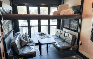 Luxury 5th Wheel Toy Hauler w/1.5 Bathrooms