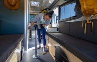 Glamping in an easy-to-use and tow Airstream!