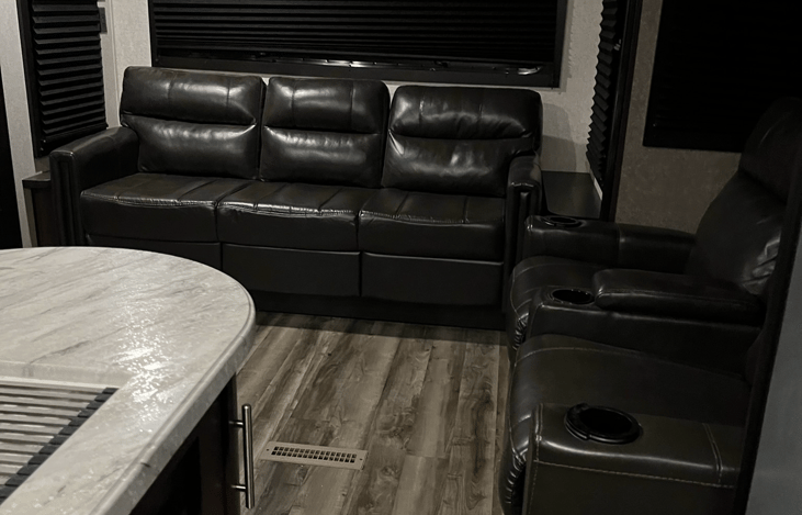 View while standing in kitchen area