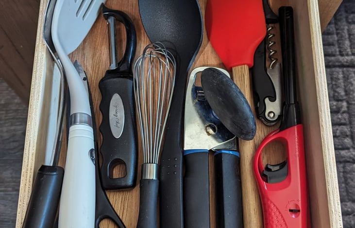 All the utensils you should need!