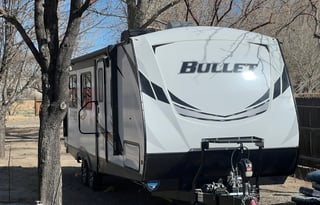 "Happy Camper" Family Travel Trailer