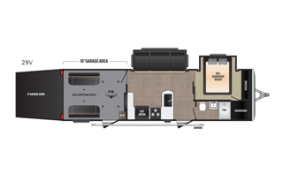 2018 Keystone 29v Impact vapor lite