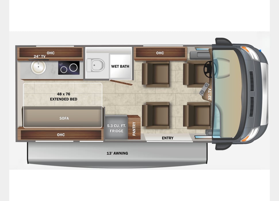 Class B Camping Van rentals in San Francisco