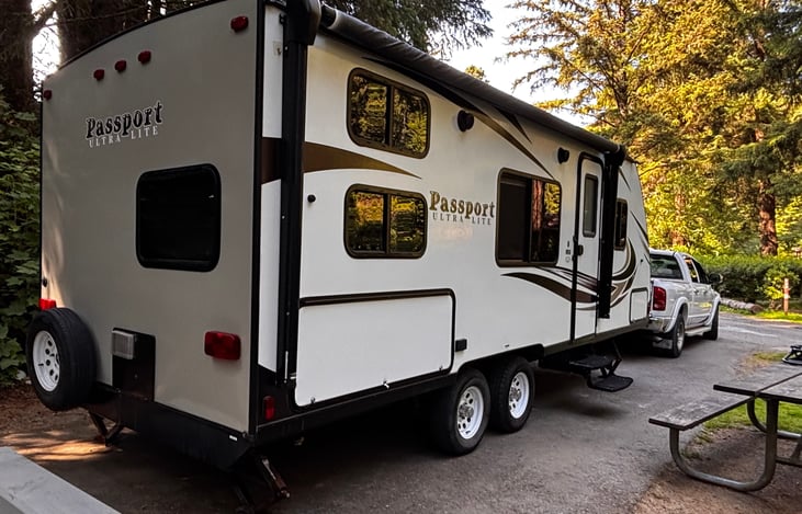 Delivered  & Set Up at another beautiful Oregon Coast state park.