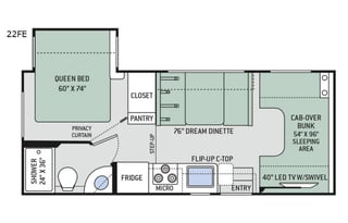 2017 Thor Motor Coach Freedom Elite 22FE