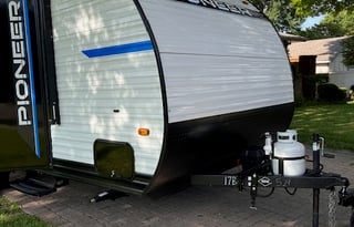 Josephine, the 2025 Heartland Pioneer 17bh