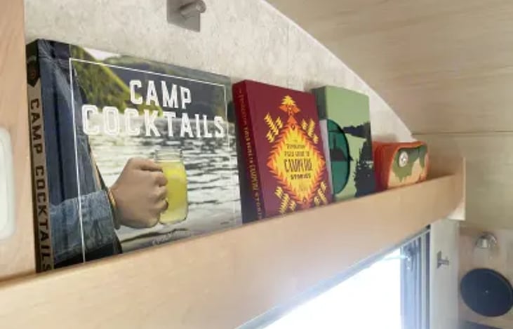 Games, books, DVD's, first aid kit.