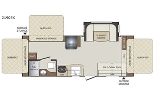 2018 Keystone RV Bullet Crossfire 2190EX