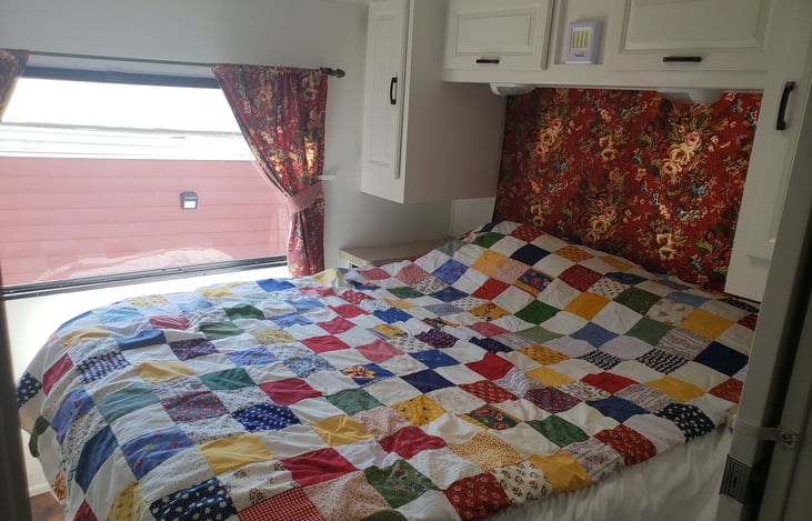 Walk-around Queen bed in the Owner's suite! Tons of storage areas, closets drawers, and more.