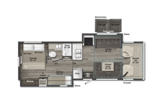 2020 Class C RV – Sleeps 8, Family-Friendly