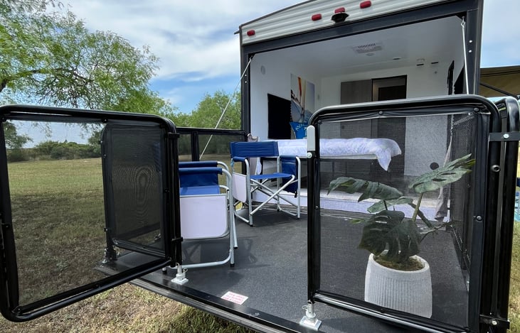 1st Guest Suite-Back Patio