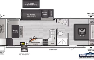 2024 Keystone Cougar | Sleeps 9 | Family RV