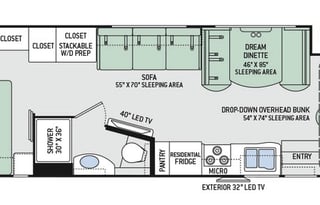 2017 Thor Miramar 34.2,Tailgate-outdoor Kitchen/TV
