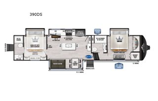 Luxurious Brand New 2025 East to West Ahara 390DS