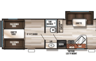 2018 Forest River RV Cherokee Grey Wolf 27RR