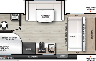 Adventure-ready RV with bunks, queen & pets!