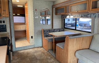 Kid approved and pet friendly  RV Rental.